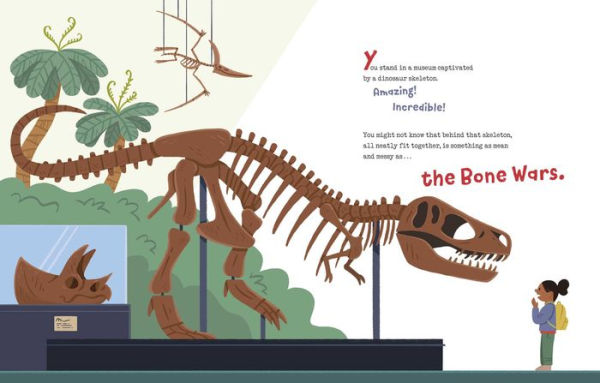 The Bone Wars: True Story of an Epic Battle to Find Dinosaur Fossils