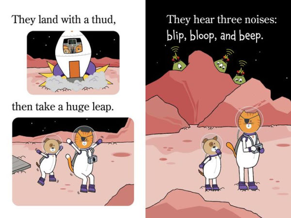 Captain Cat Goes to Mars: Ready-to-Read Pre-Level 1