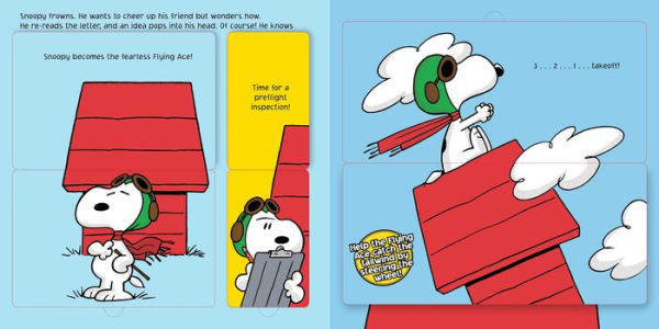 Snoopy Flies to the Rescue!: A Steer-the-Story Book