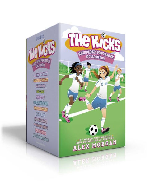 The Kicks Complete Paperback Collection (Boxed Set): Saving the Team; Sabotage Season; Win or Lose; Hat Trick; Shaken Up; Settle the Score; Under Pressure; In the Zone; Choosing Sides; Switching Goals; Homecoming; Fans in the Stands
