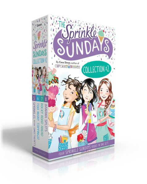 The Sprinkle Sundays Collection #2 (Boxed Set): Sprinkles Before Sweethearts; Too Many Toppings!; Rocky Road Ahead; Banana Splits