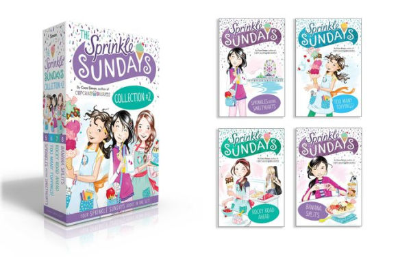 The Sprinkle Sundays Collection #2 (Boxed Set): Sprinkles Before Sweethearts; Too Many Toppings!; Rocky Road Ahead; Banana Splits