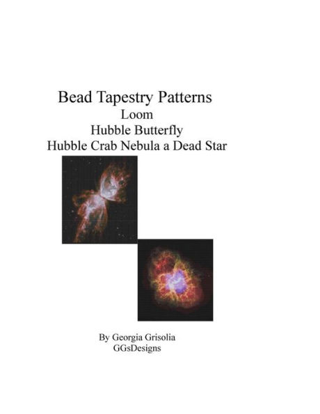 Bead Tapestry Patterns Loom Hubble Butterfly Hubble Crab Nebula a Dead Star