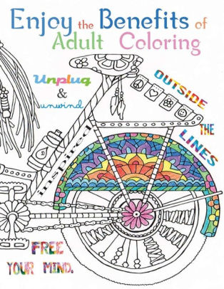 Download Enjoy The Benefits Of Adult Coloring This A4 50 Page Adult Coloring Book Has A Fantastic