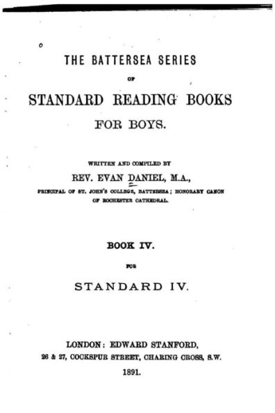 The Battersea Series of Standard Reading Books for Boys, Book IV for Standard IV