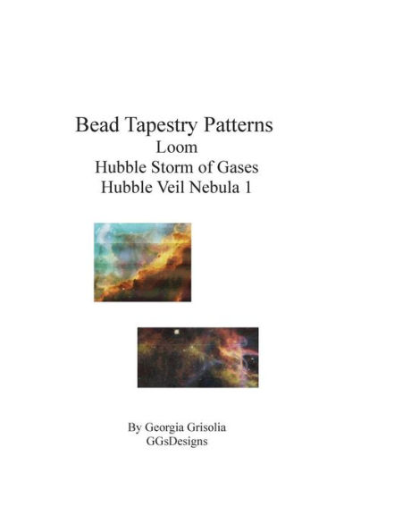 Bead Tapestry Patterns loom Hubble Storm of Gases Hubble Veil Nebula 1