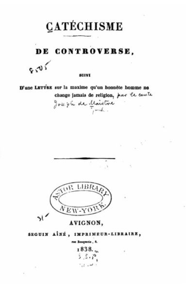 Catï¿½chisme de controverse