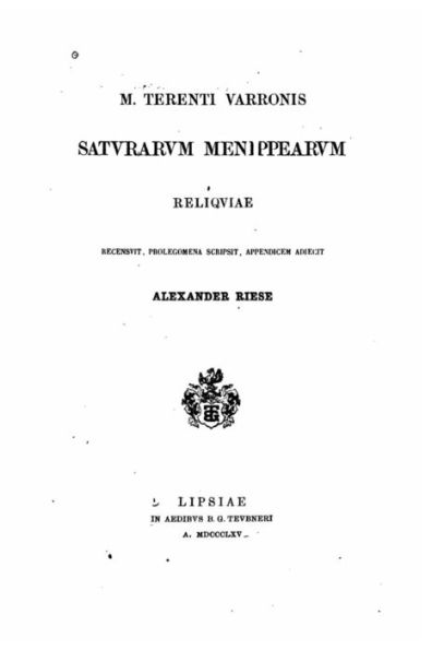 Saturarum Menippearum Reliquiae