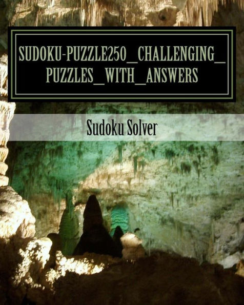 SUDOKU-Puzzle250_Challenging_Puzzles_with_Answers: Sudoku Puzzle Solver