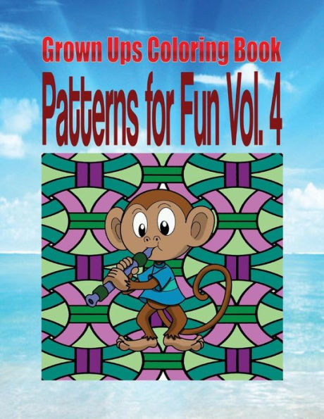 Grown Ups Coloring Book Patterns for Fun Vol. 4 Mandalas