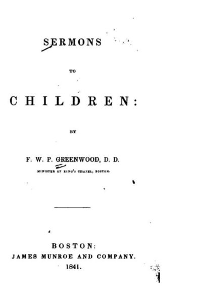 Sermons to Children