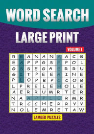 Title: Word Search Large Print Volume 1, Author: Jamber Puzzles