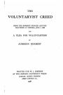 The Voluntaryist Creed