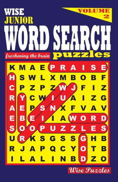 Wise Junior Word Search Puzzles, Volume 2 by Wise Puzzles, Paperback ...