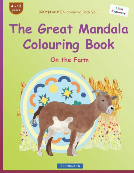 BROCKHAUSEN Colouring Book Vol. 1 - The Great Mandala Colouring Book: On the Farm