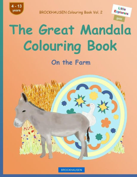 BROCKHAUSEN Colouring Book Vol. 2 - The Great Mandala Colouring Book: On the Farm