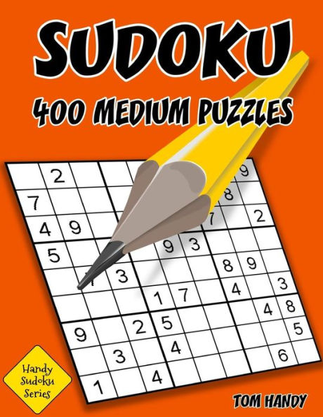 Sudoku: 400 Medium Puzzles: Handy Sudoku Series Book