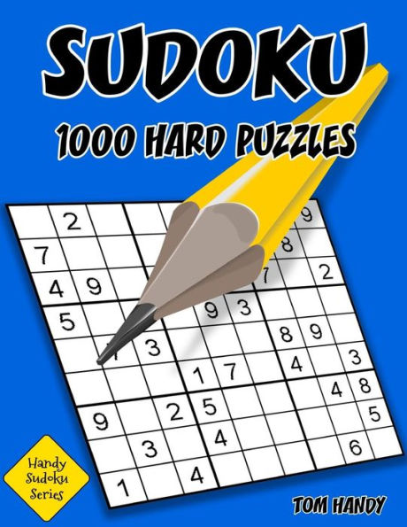 Sudoku: 1,000 Hard Puzzles: Handy Sudoku Series Book