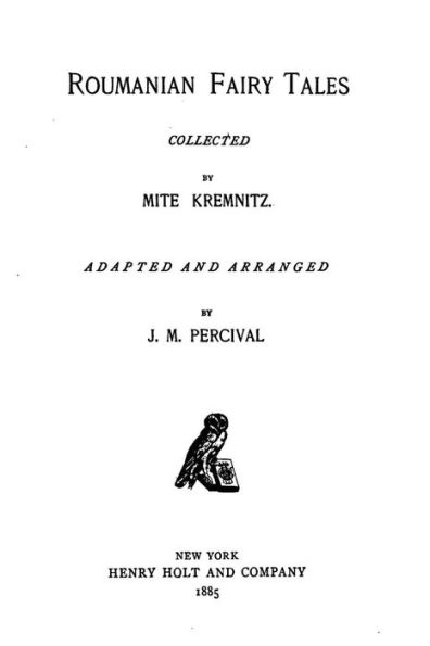 Roumanian Fairy Tales