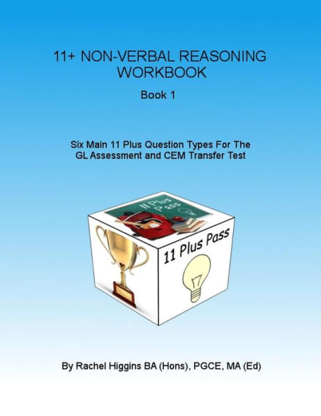 11+ Non-Verbal Reasoning Workbook Book 1: Contains NVR Eleven Plus question types for the CEM (Durham University) test