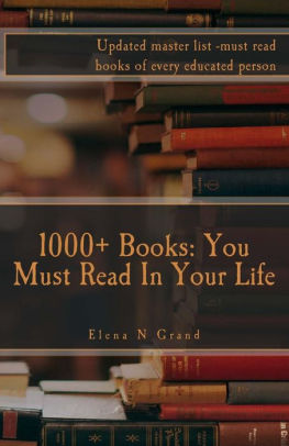 1000+ Books: You Must Read In Your Life: Updated master list -must read ...