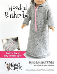 Title: Hooded Bathrobe: Confident Beginner-Level Sewing Pattern for 18-inch Dolls, Author: Kristin Rutten