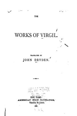 The Works Of Virgil By John Dryden Paperback Barnes Noble
