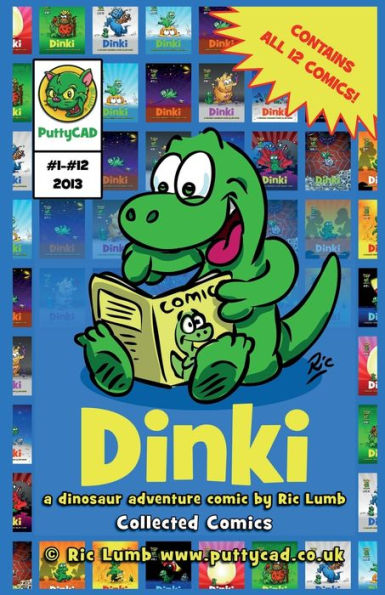 Dinki - Collected Comics: a dinosaur adventure comic by Ric Lumb