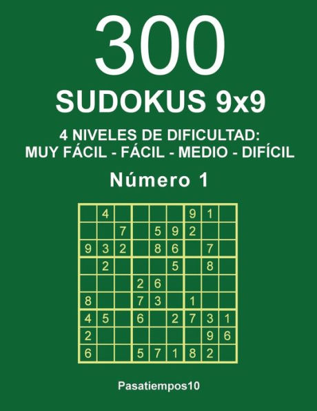 300 Sudokus 9x9 - N. 1