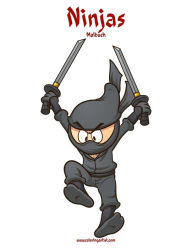 Title: Ninjas-Malbuch 1, Author: Nick Snels