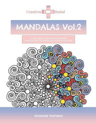 Title: Creative Relief Mandalas Vol.2: An all original hand-crafted mandala coloring book for grown-ups and kids with skills, Author: Amanda Humann