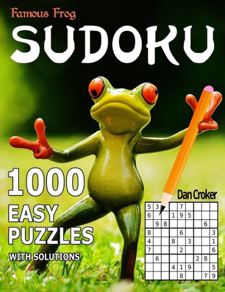 Famous Frog Sudoku: 1,000 Easy Puzzles: A Sharper Pencil Series Book