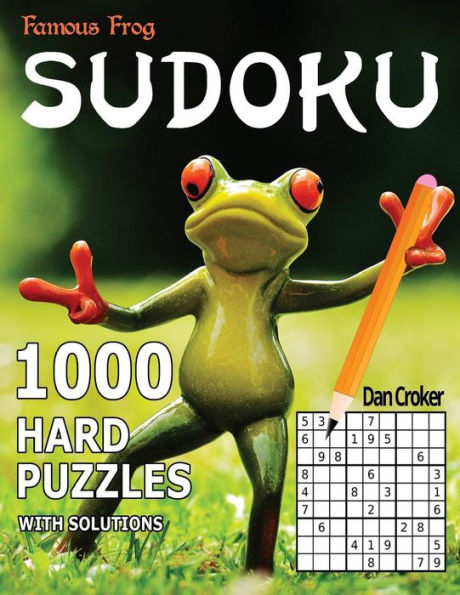 Famous Frog Sudoku 1,000 Hard Puzzles: A Sharper Pencil Series Book