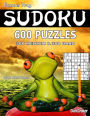 Famous Frog Sudoku 600 Puzzles With Solutions. 300 Medium and 300 Hard: A Brain Yoga Series Book