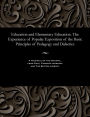 Education and Elementary Education. the Experience of Popular Exposition of the Basic Principles of Pedagogy and Didactics