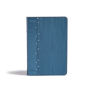 KJV On-the-Go Bible, Slate Blue: Red Letter, Easy-to-Carry, Smythe Sewn, Teen Bible, Double Column, Presentation Page, Ribbon Marker, Student's Bible, Great Value