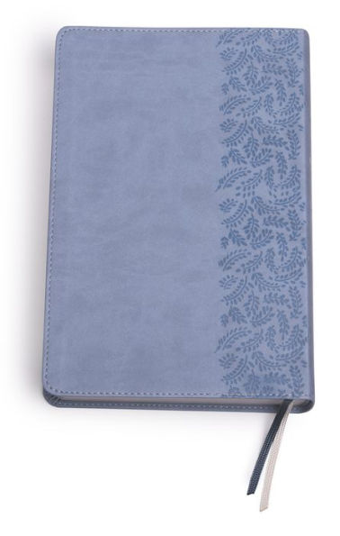 CSB (in)courage Devotional Bible, Blue LeatherTouch Indexed