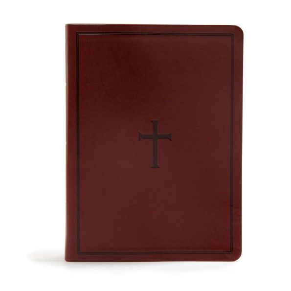 KJV Study Bible, Brown LeatherTouch