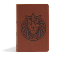 Title: CSB Kids Bible, Lion LeatherTouch, Author: CSB Bibles by Holman