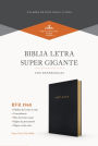 RVR 1960 Biblia letra súper gigante, negro imitación piel