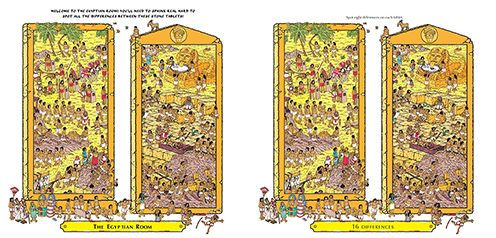 Where's Waldo? Double Trouble at the Museum: The Ultimate Spot-the-Difference Book