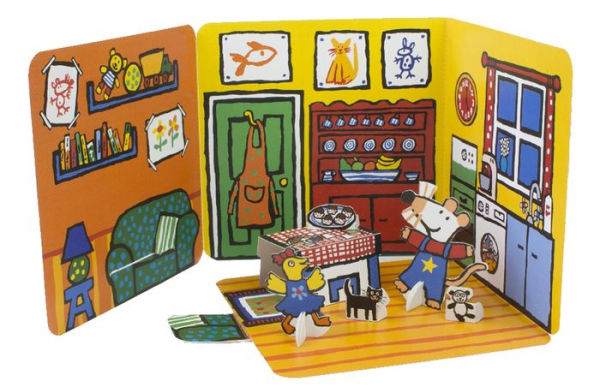 Maisy's House: Complete with Durable Play Scene: A Fold-Out and Play Book