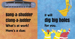 Alternative view 4 of Dig, Dump, Roll: (A Rhyming Construction Book with Trucks, Steam Rollers, Machines, and Noisy Vehicles for Babies, Toddlers, Preschoolers, and Kids Ages 3-7)