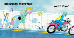 Alternative view 4 of Wheels: (A Rhyming Vehicle Guessing Game Featuring Fire Trucks, Big Rig Semi Trucks, Motorcycles, and More for Babies, Toddlers, Preschoolers, and Kids Ages 2-5)