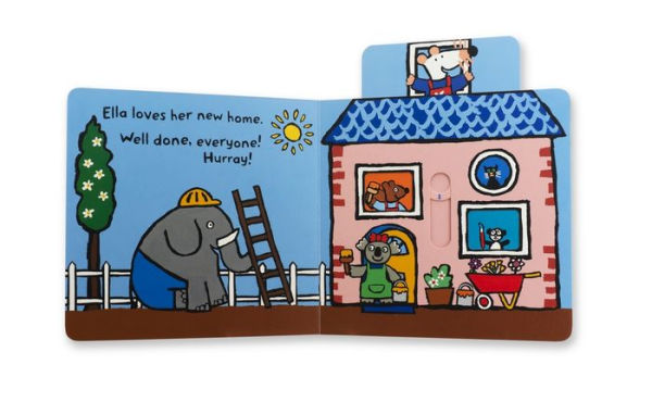 Maisy's Construction Site: Push, Slide, and Play! (A Maisy the Mouse Interactive Board Book for Toddlers and Kids)