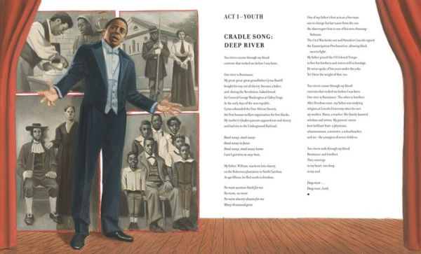 Outspoken: Paul Robeson, Ahead of His Time: A One-Man Show (A Biography Celebrating Black History, Civil Rights, and the Power Art - For Kids Ages 8-12)