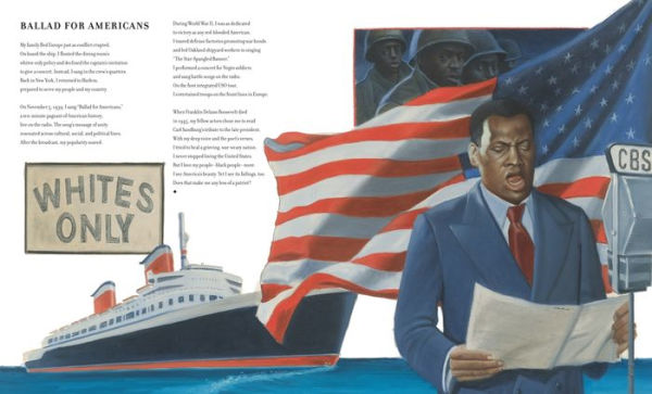 Outspoken: Paul Robeson, Ahead of His Time: A One-Man Show (A Biography Celebrating Black History, Civil Rights, and the Power Art - For Kids Ages 8-12)