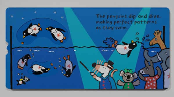 Maisy's Circus Show: Push, Slide, and Play! (A Maisy the Mouse Interactive Board Book for Toddlers and Kids Ages 0-3)