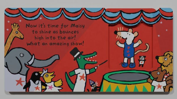 Maisy's Circus Show: Push, Slide, and Play! (A Maisy the Mouse Interactive Board Book for Toddlers and Kids Ages 0-3)