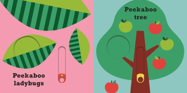 Peekaboo: Bear: (An Interactive Board Book for Babies & Toddlers with Mirror & Sliders to Push, Pull, or Turn. Cute Artwork Includes Ladybugs, Bunnies, Butterflies, & More)